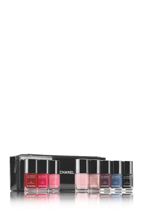 chanel show your hand deluxe nail set|LE VERNIS Longwear nail colour 191 .